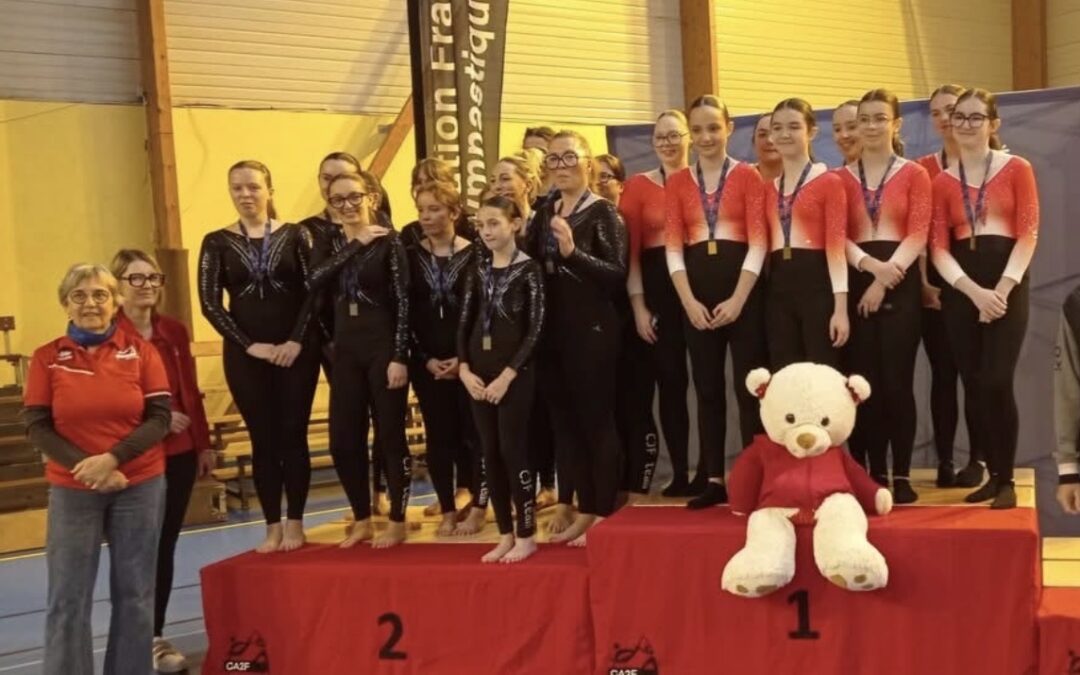 Félicitations à notre équipe de Team Gym ! 🥈✨