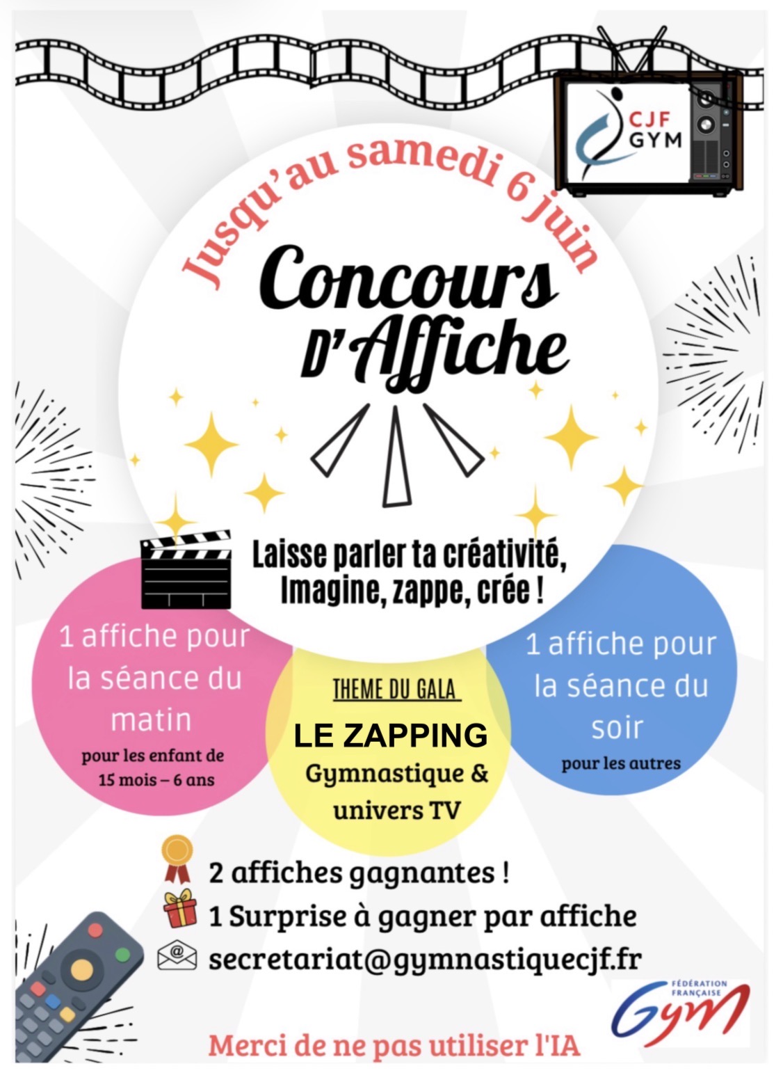🧑‍🎨 LE CONCOURS D’AFFICHE EST DE RETOUR ! 🎨