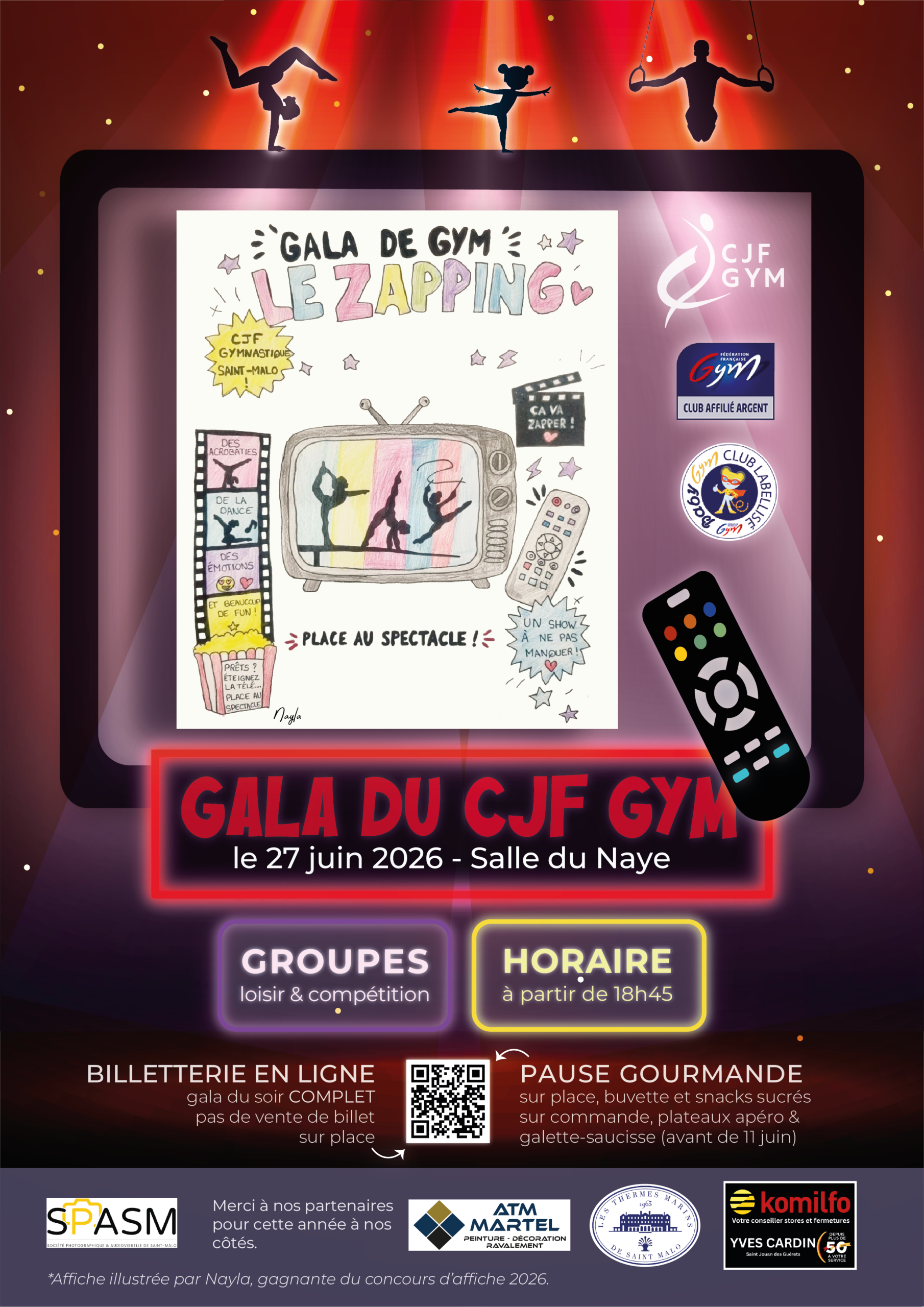 Résultats du concours d’affiche 2026